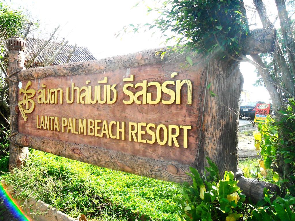 Lanta Palm Beach Resort , Beach Bungalow - Koh Lanta Exterior foto